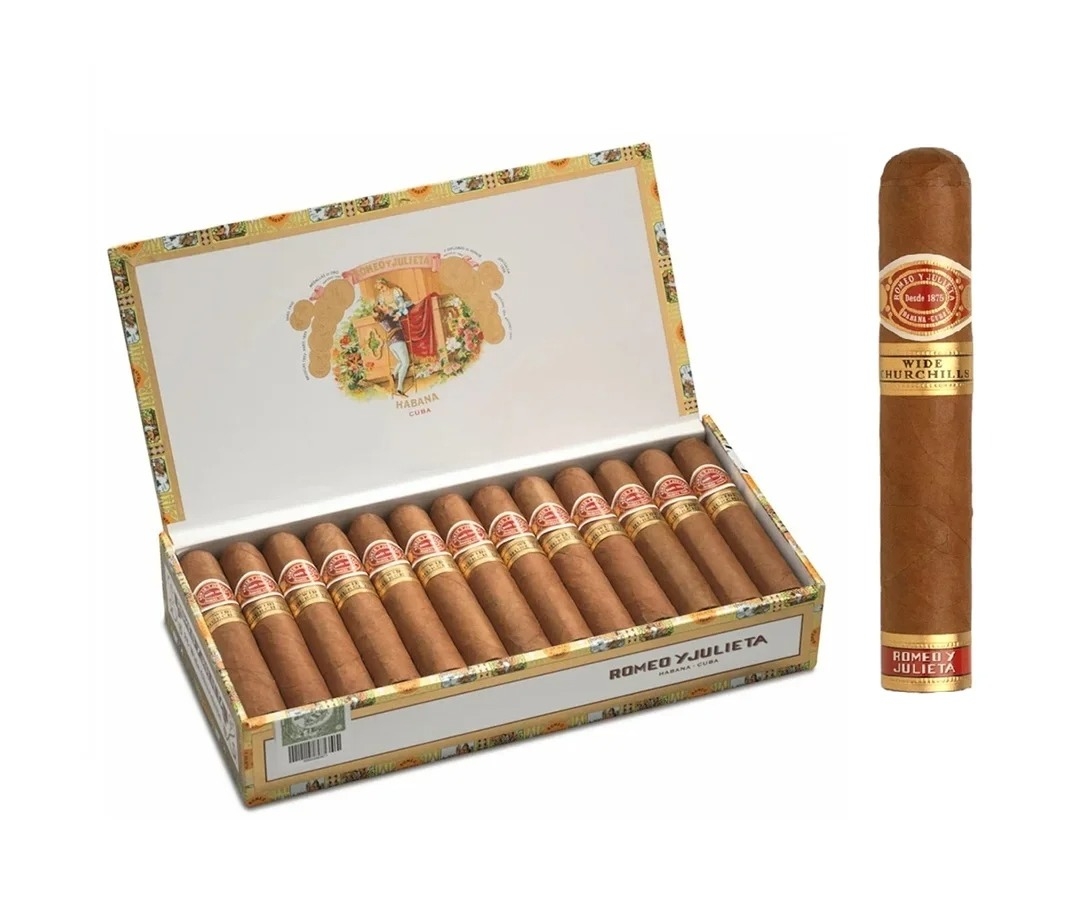 Romeo y Julieta Wide Churchills – 25’li Kutu
