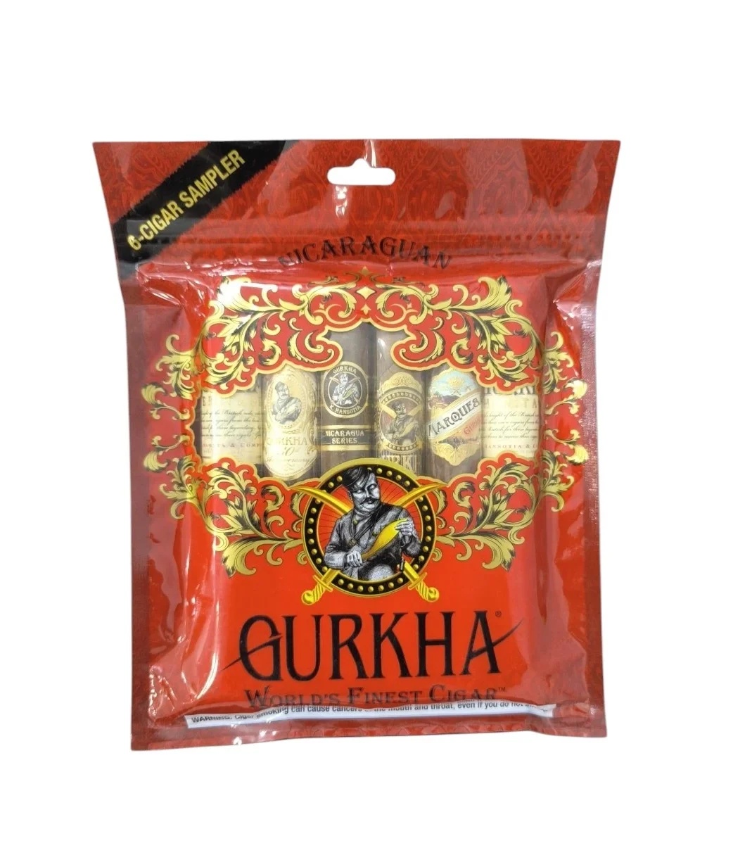 Gurkha 6-Cigar Sampler – Red Pack