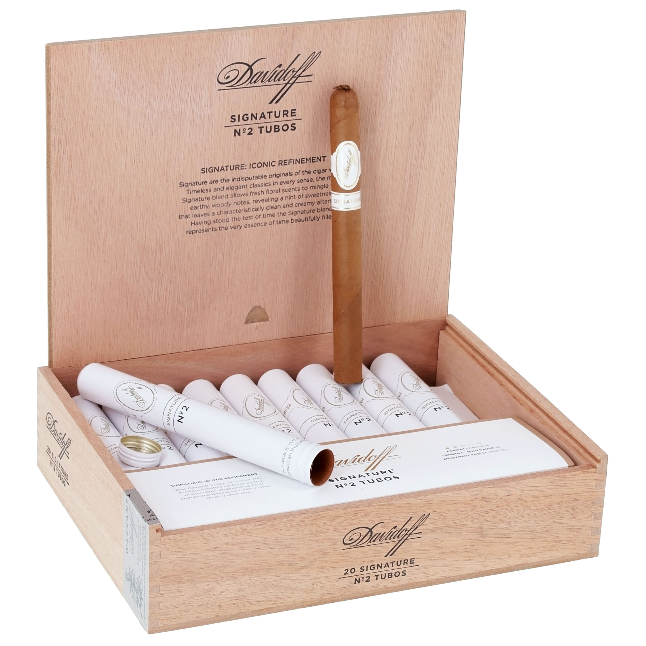 Davidoff Signature No.2 Tubos