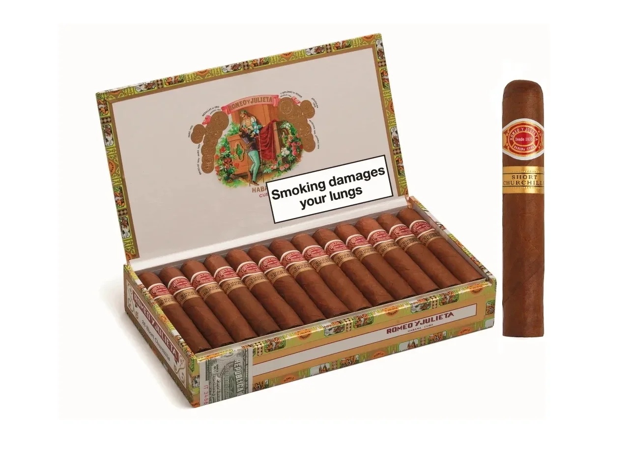 Romeo y Julieta Short Churchill 25’li Kutu